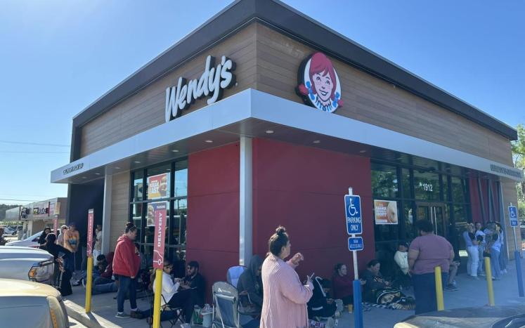 Wendy's Grand Opening